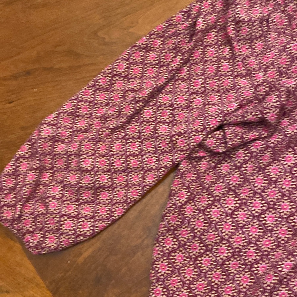 Women's Croft & Barrow® Staple Smocked Blouse - Picture 3 of 4